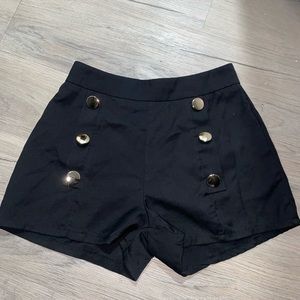 Black gold button pants for sale!